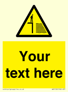 Custom Deep Water Sign